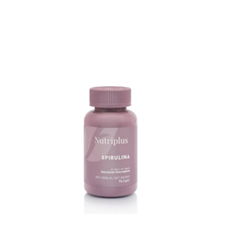 image of Дієтична добавка Спіруліна Nutriplus, 60 шт