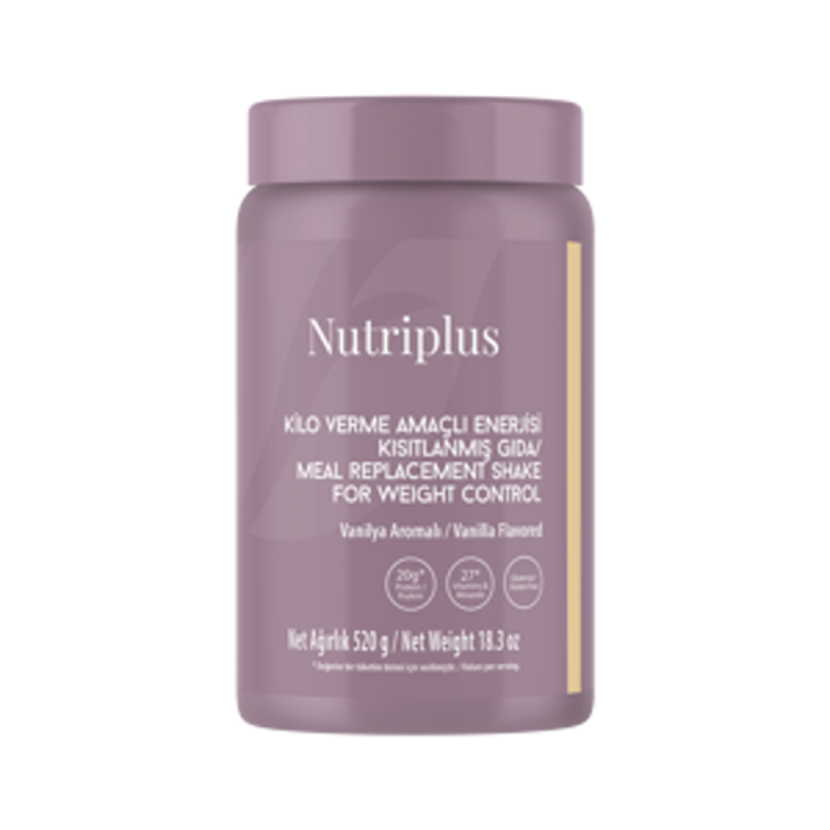 image of Коктейль для контролю ваги зі смаком ванілі Nutriplus, 520 г