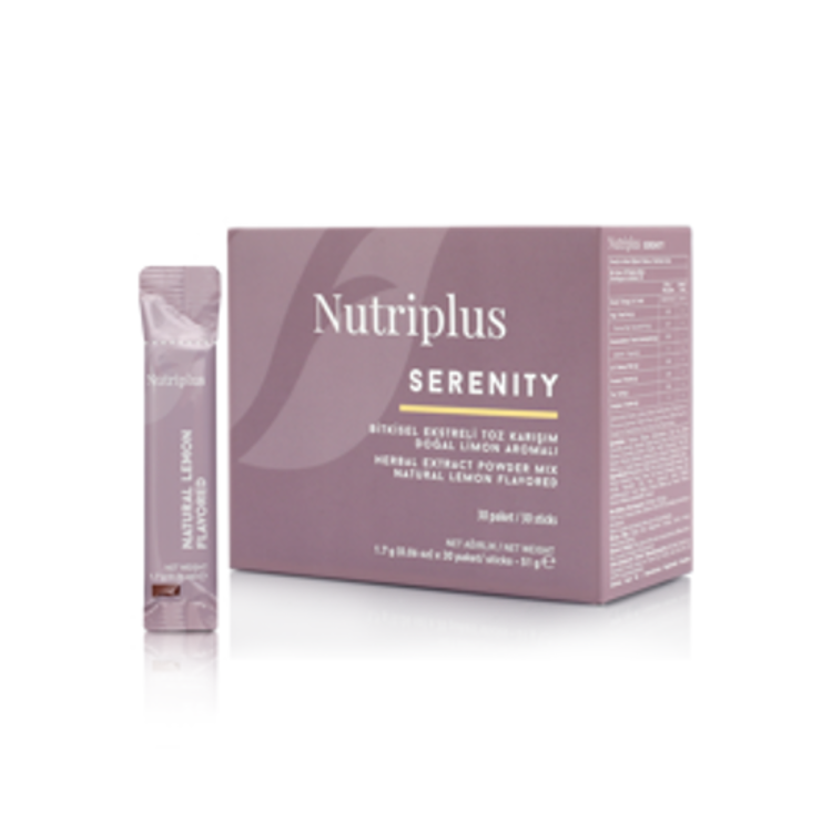 image of Cуміш екстракту трав з натуральним чаєм з ароматом лимону Nutriplus, 30 стіків