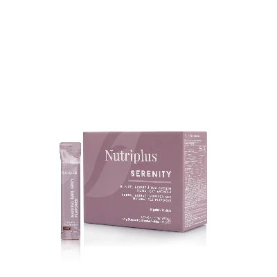 image of Cуміш екстракту трав з натуральним чаєм з ароматом бергамоту Nutriplus, 30 стіків