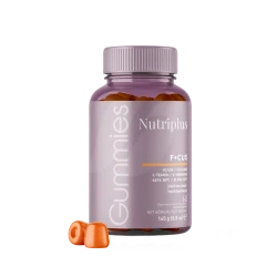 image of Дієтична добавка Желейні вітаміни FOCUS Nutriplus, 60 шт