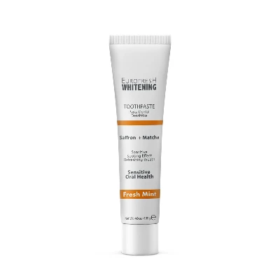 image of Відбілююча зубна паста з матча та шафраном, 130 г