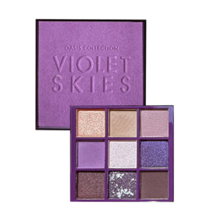 image of Палетка тіней Violet Skies Oasis Collection, 8,1 г