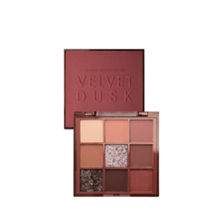 image of Палетка тіней Velvet Dusk Oasis Collection, 8,1 г