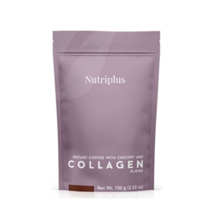 image of Кава з цикорієм та колагеном Nutriplus Nutricoffee, 100 г