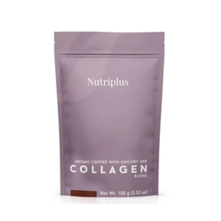 image of Дієтична добавка Кава з цикорієм та колагеном NutriCoffee Nutriplus, 100 г