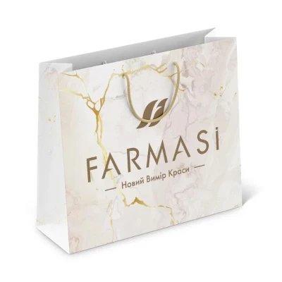 image of Паперовий пакет Беж UA (265x220x110 мм)