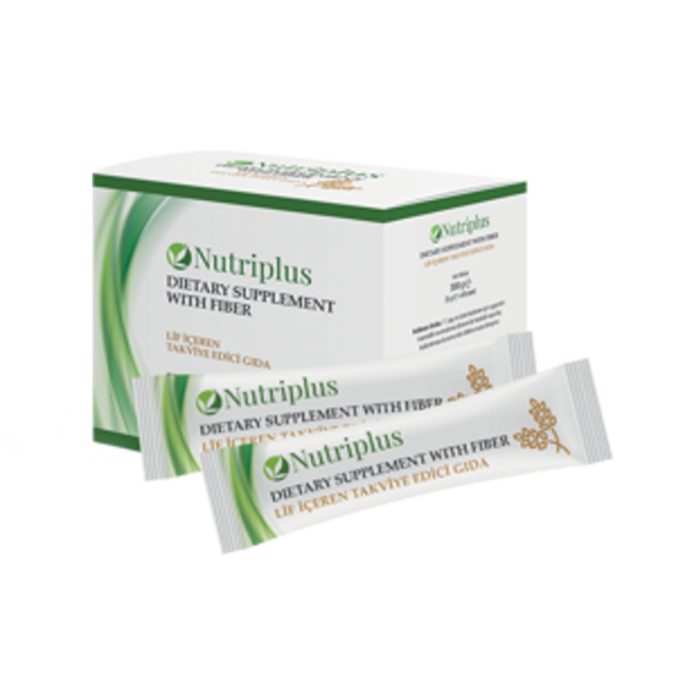image of Дієтична добавка "Харчові волокна" Nutriplus, 60 пакетиків по 5г