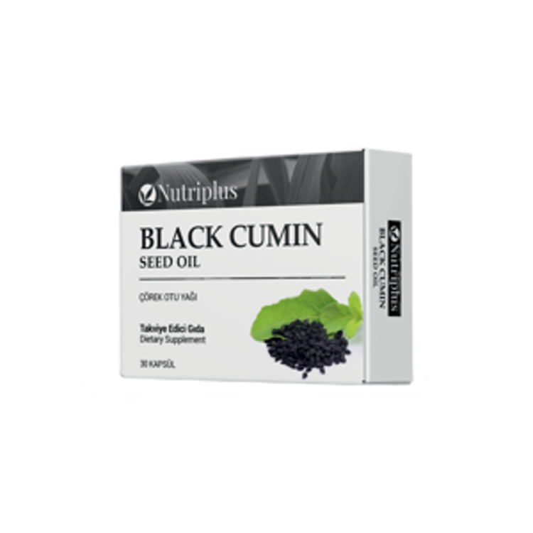 image of Дієтична добавка "Чорний Кмин" Nutriplus, 30 капсул