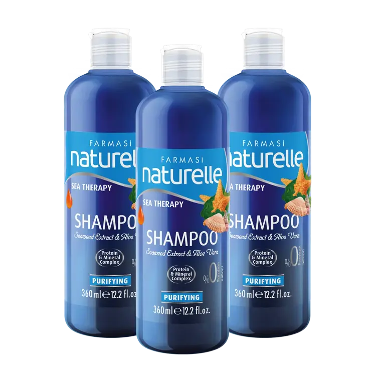 image of 1+1=3 Шампунь Naturelle Seatherapy, 360 мл