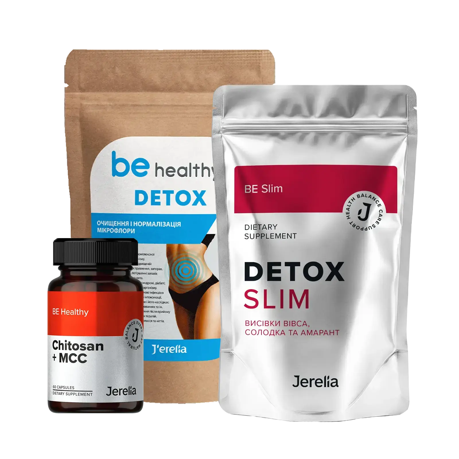 Набір "DETOXSLIM + DETOX синій + хітозан"