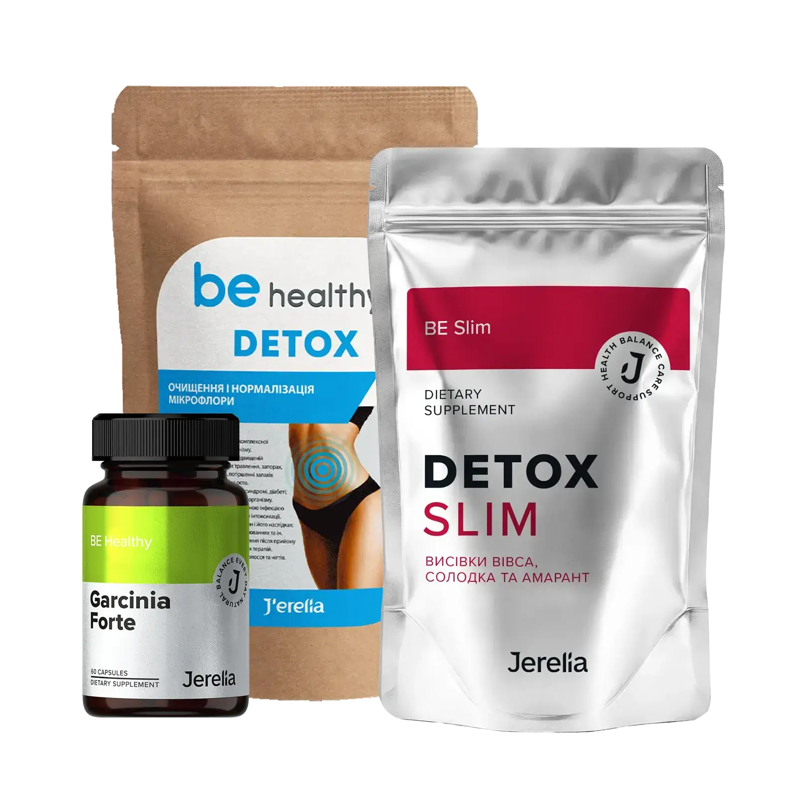 Набір "DETOXSLIM + DETOX синій + Гарцинія Форте"