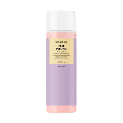 image of Пілінг-скатка для обличчя з АНА-кислотами та фільтратом секреції равлика Smart Life для всіх типів шкіри, 200 мл