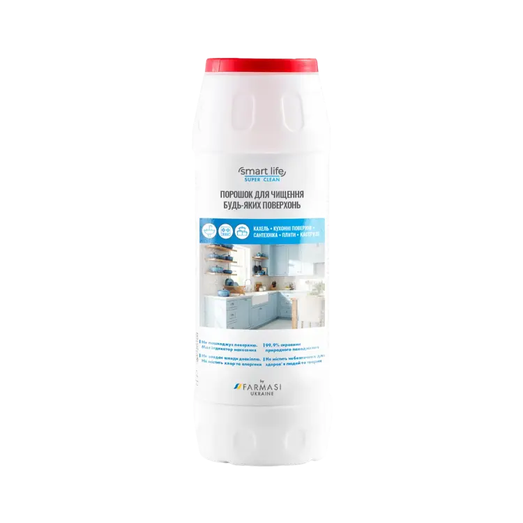 image of Порошок для чищення з активним киснем Smart Life, 500 г